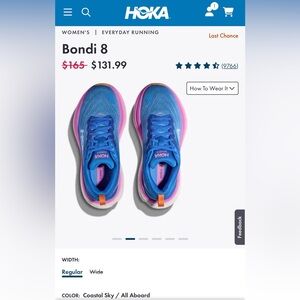 HOKA Bondi 8 Women’s Shoe